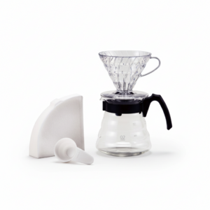 Набір для заварювання кави Hario Craft — воронка V60 та скляний сервер для фільтр-кави